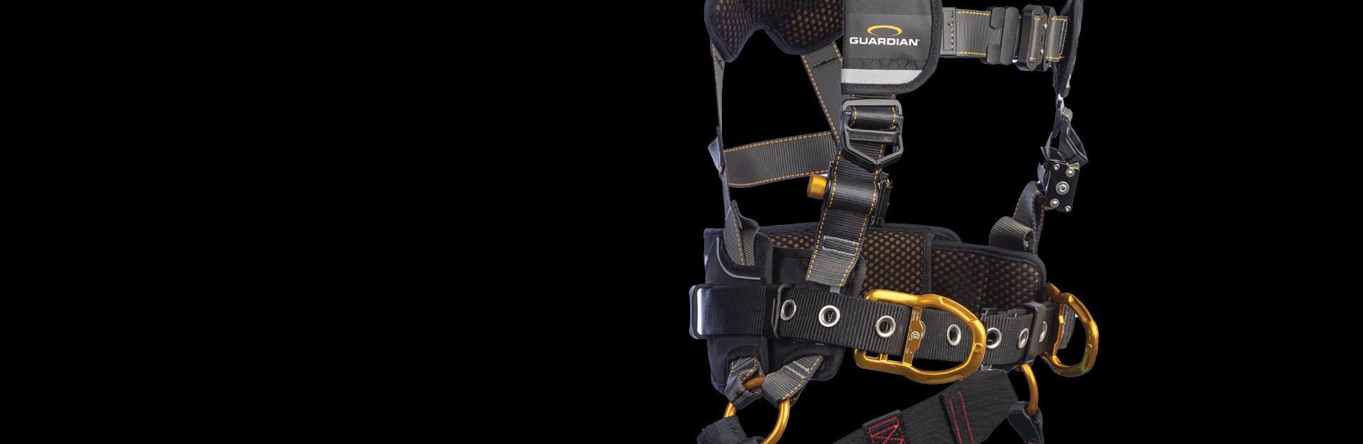 Guardian B7 Comfort Full-Body Harness, Quick-Connect Chest and Legs,  Sternal D-Ring