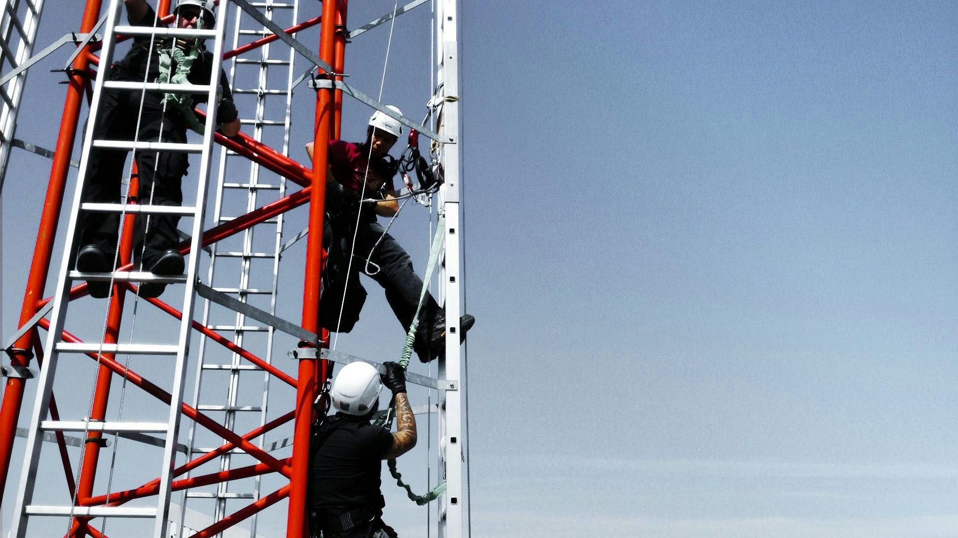 Training Course Work at Height Practical Application