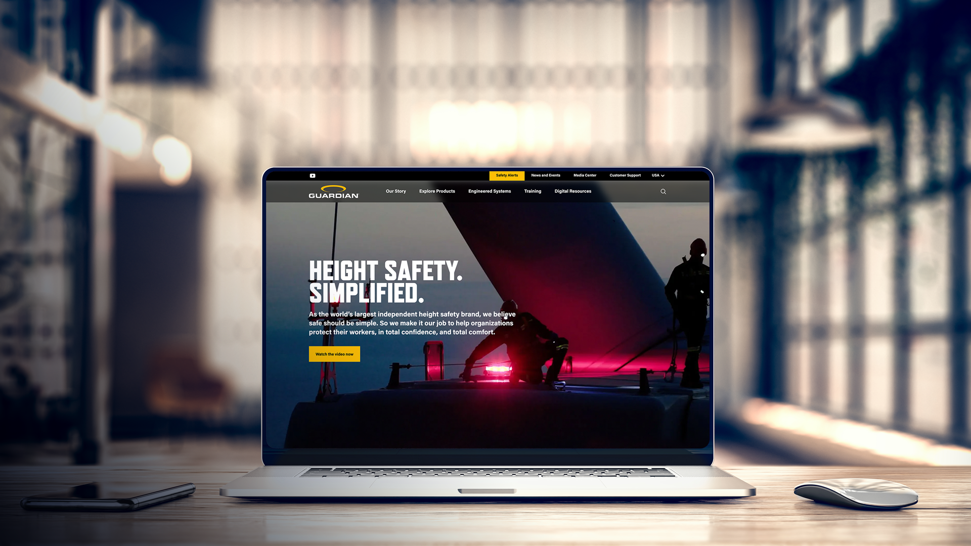 Guardian Introduces New 360-Degree Height Safety Website