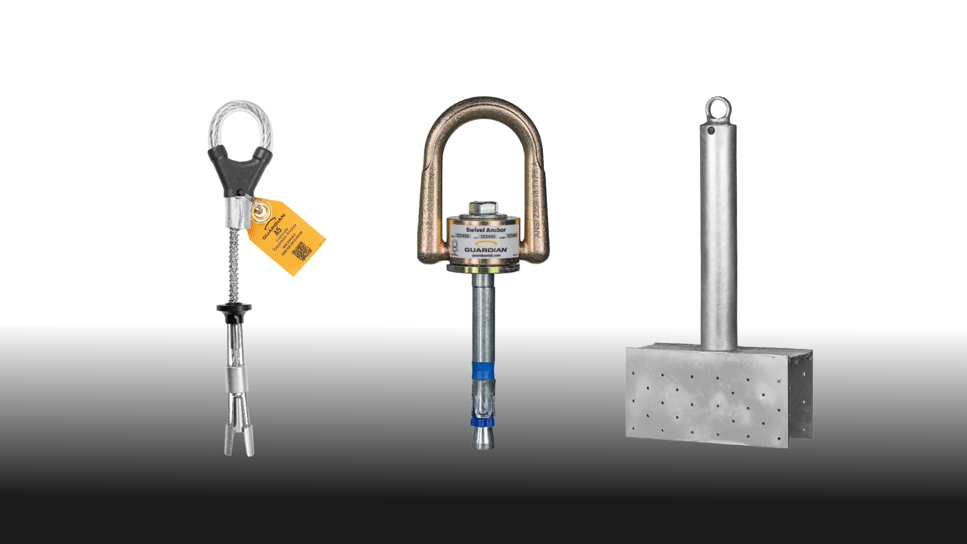 Height safety expert Guardian introduces three new anchors to its industry-leading anchor range  