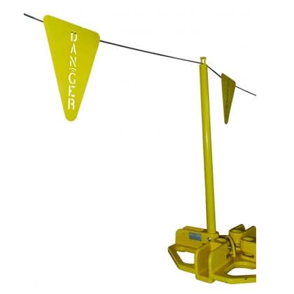 Fall Protection Warning Line Flags Warning Lines (United States) | Guardian Fall Protection