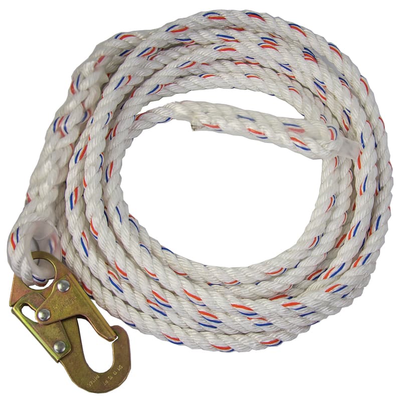 Polydac™ Rope with Snap Hook End (United States) | Guardian Fall Protection